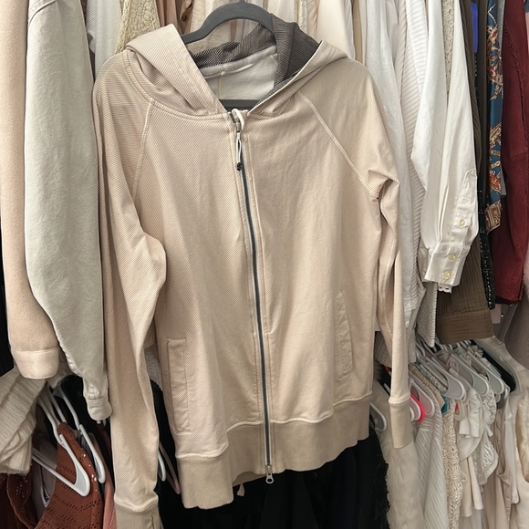 Lululemon Rollin with my Omies tan zip up - Picture 10 of 10